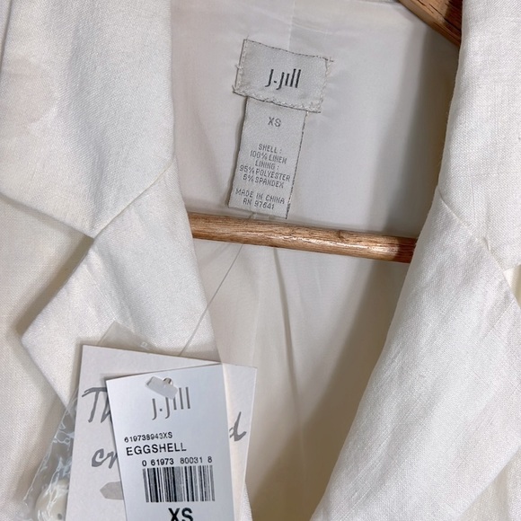 J. Jill Vintage Linen Pants size 4 and Blazer size XS NWT - Picture 7 of 10